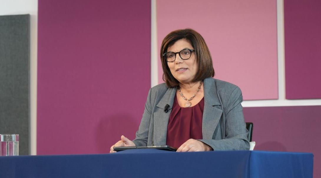 Margaret Karram to the "Mediterranean Without Frontiers" conference